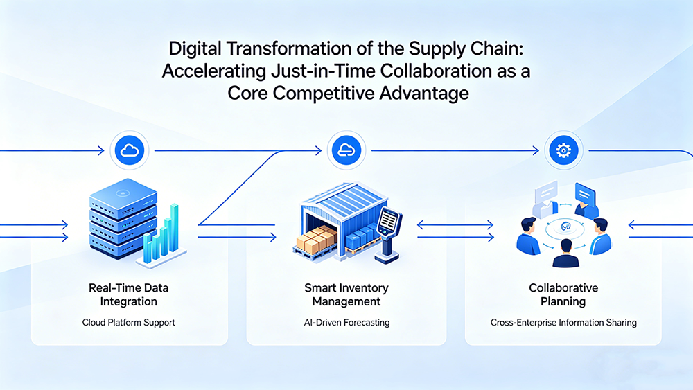 The digital transformation of the supply chain is accelerating, and JIT ...
